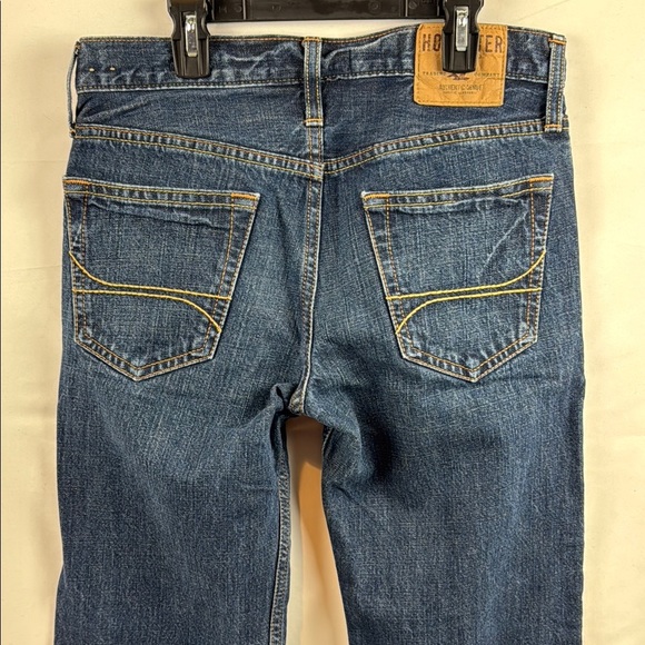 Hollister Classic Straight Men's Blue Jeans Size 30 x 32 - Picture 6 of 12